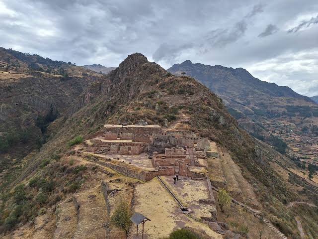 Terrazas del sitio arqueológico de Pisac, Valle Sagrado